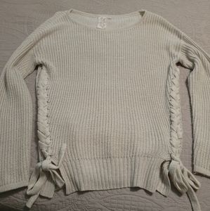 Sadie & Sage Boutique Sweater, size Small light gray